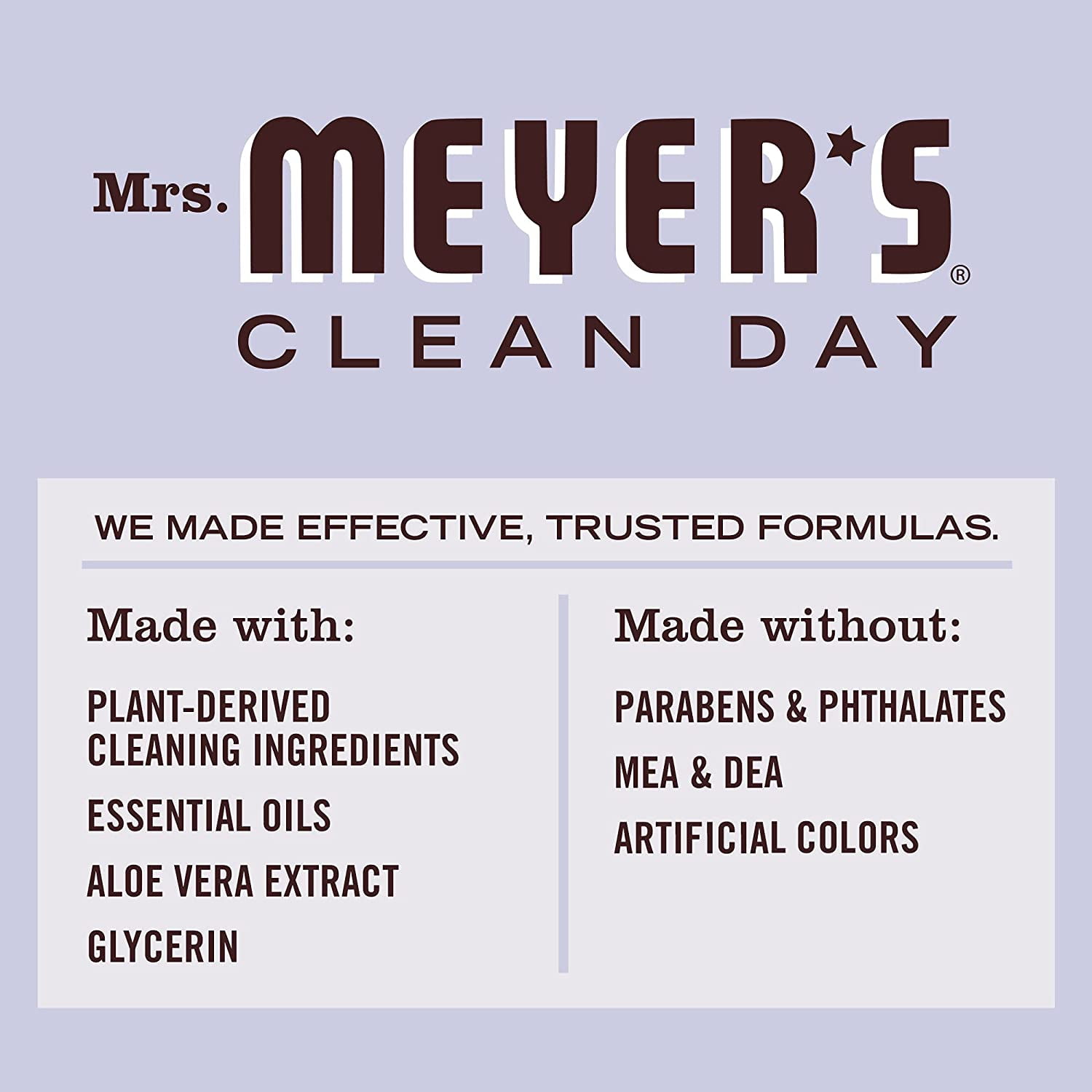 Mrs. Meyer's Dish Soap Variety, 1 Dish Soap, 1 Dish Soap Refill, Lavender, 1 CT