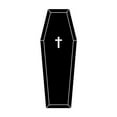 thumbnail image 2 of Carpet,Halloween Carpet Dark Gothic Carpet For Living Room Decoration Coffin Shaped Rug Soft Non Slip Bedroom Home Party, 2 of 8