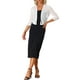 thumbnail image 2 of Inspire Chic Cárdigan Corto Elegante de Malla Transparente para Mujeres con Mangas 3/4 Ligero Blanco XL, 2 of 6