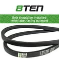 thumbnail image 3 of 8TEN PTO Drive Belt for John Deere GT225 GT235 GT245 GX255 M127523 810-CBL2285T, 3 of 4