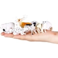 thumbnail image 5 of 26 Pcs Miniature Arctic Animal Figurines Kit Mini Plastic Polar Animals Models Realistic Small Arctic Reindeer White Whale Polar Bear Penguin Fox Wolf Figure for Party Favor Cake Toppers, 5 of 5