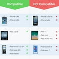 thumbnail image 6 of TOKERSE 1m/3.3ft USB to 30 Pin Charging Cable, USB Charging & Sync Data Cable Nylon Braided Cord Compatible for iPhone 4/4s/3G/3GS, iPad 1 2 3,iPod Touch 4 3 2 1, iPod Classic 3 2 1, iPod Nano, 6 of 6