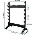 thumbnail image 3 of petoto 6 Tier Samurai Sword Stand, Multilayer Floor Standing Sword Rack, Large Sword Display Stand for Katana Samurai, 3 of 9