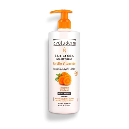 Evoluderm Vitaminized Nourishing Carrot Body Milk