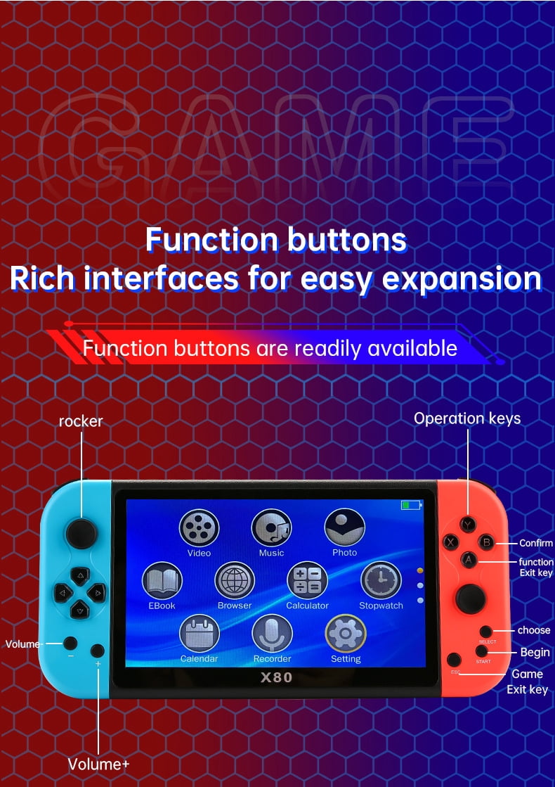 X80 7-inch large-screen