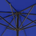 thumbnail image 5 of WestinTrends Paolo 9 Ft Patio Umbrella with Base Included, Market Table Umbrella with with 30 Pound Solid Decorative Round Concrete Base, Royal Blue, 5 of 8