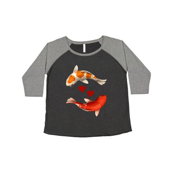 Inktastic Koi Carp Fish Japanese Women's Plus Size T-Shirt