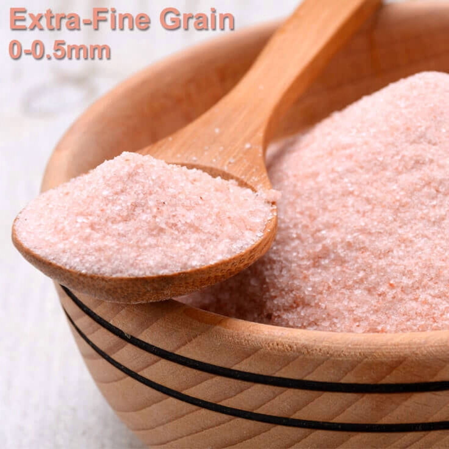 Himalayan Salt  Fine Grade 55 Pounds - 100% Authentic - Natural Not Fumigated