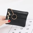 thumbnail image 2 of Monedero para mujer Mini monedero con llavero - Mini monedero - Organizador de dinero - Monedero con llavero, 2 of 3