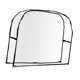 thumbnail image 4 of Funda para silla de salón reforzada con costuras de precisión, multiusos, profesional 51x40x12cm, 4 of 9