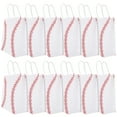 thumbnail image 2 of Sacs de Rangement en Papier Kraft Blanc pour Fêtes, Cadeaux et Collations 12 Pcs, 2 of 8
