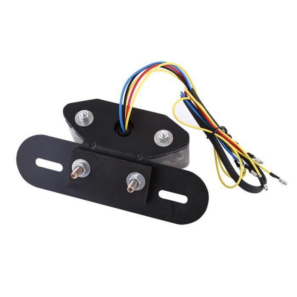 Integrated License Plate Light 16Led Motorcycle Quad Atv Tail Turn