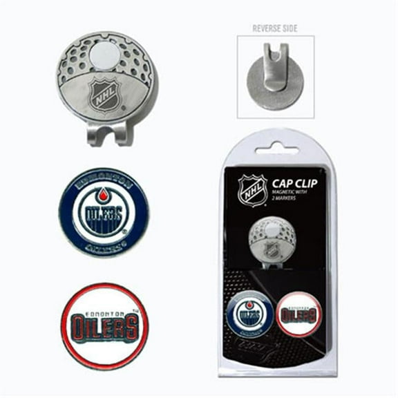 Team Golf NHL EDMONTON OILERS Cap Clip With 2 Golf Ball Markers