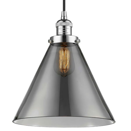 

Innovations Lighting 201C X-Large Cone X-Large Cone 1 Light 12 Wide Pendant - Chrome