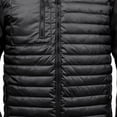 thumbnail image 3 of Teejays Mens Hooded Full Zip Crossover Jacket, 3 of 4
