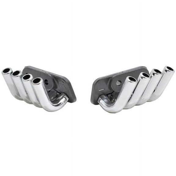 RPM R/C Products 70853 Zoomies Mock Exhaust Headers Chrome