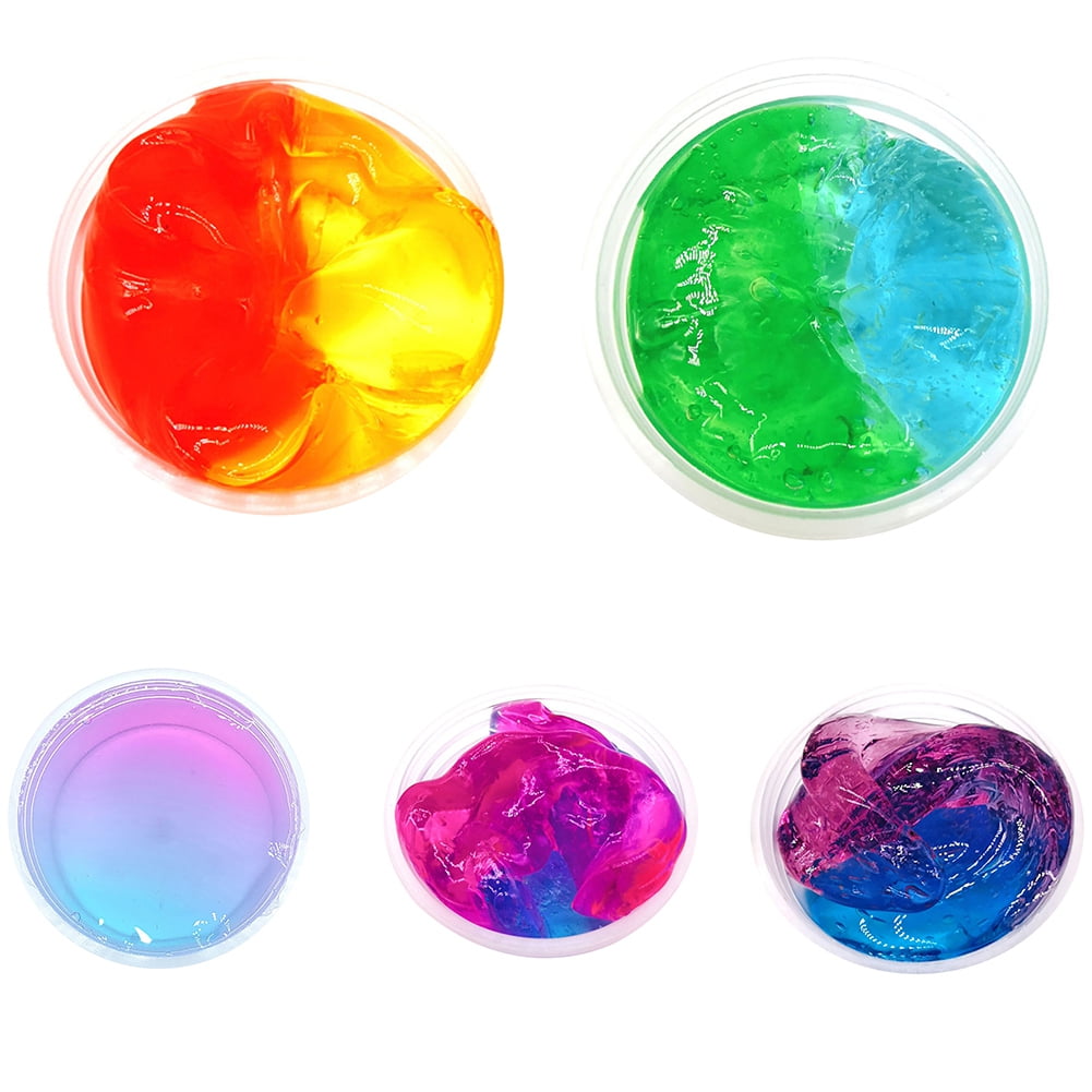  Clear Slime, Crystal Putty Stretchy Slime Toy, Slime Crunchy,  Soft Crystal Slime, Decompression Putty, Transparent Crystal Stress  Reliever Putty Toy, for Teens and Adults, Non-Toxic (Clear) : Toys & Games