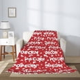 thumbnail image 2 of Hirioo Popcorn2 for Flannel Blanket, Cozy and Warm Throw for Bed or Couch ,Perfect for All Seasons-60"x50", 2 of 6