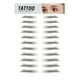 thumbnail image 2 of Pegatinas de tatuaje, tatuaje temporal para hombres, mujeres y adultos. Pegatina 3D para cejas. Pegatina para cejas. Pegatinas para cejas., 2 of 2