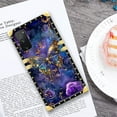 thumbnail image 6 of FKBRCL4U Compatible with Samsung Galaxy S20 FE Case, Glistening Golden Butterfly Vibrant Purple Blue Luxury Golden Decoration for Girl Women Soft TPU Shockproof Protective Hard PC Back, 6 of 7