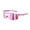 Mirrored Pink, variant on WORLUX TR90 Sports Sunglasses, Impact Resistant Cycling Goggles
