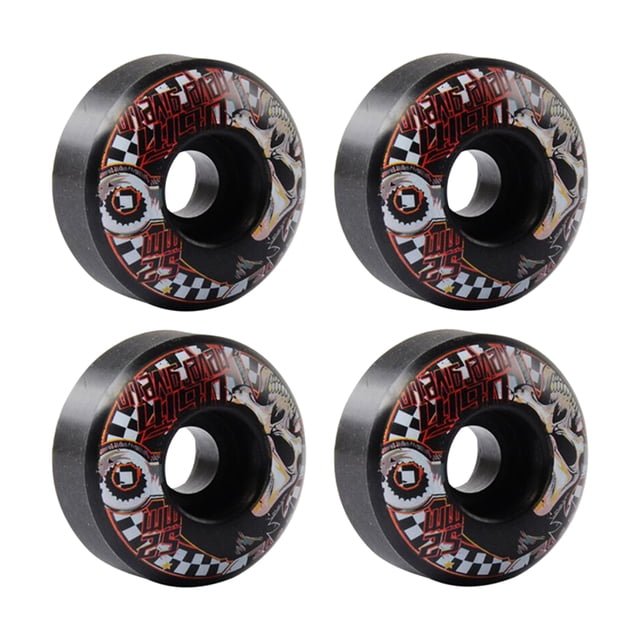 Juego de Ruedas de monopatín Sunnimix 4 piezas de Ruedas de monopatín de alta resistencia 52 mm