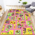 thumbnail image 3 of Alfombra de juego de rompecabezas de tráfico de calle para decoración de dormitorio de niños, alfombra educativa para guardería, sala de estar, baño, 3 of 5