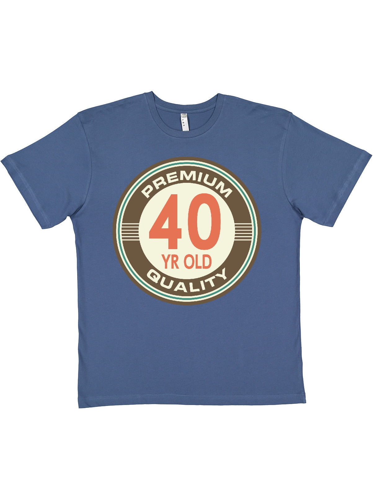 Inktastic Funny 40th Birthday Vintage Adult T-Shirt Male Indigo XL -  