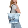 thumbnail image 2 of Honeii Winter Reindeer In Snowy Mountains Print Women Top Handle Satchel Handbags,Fashion Handbag,Messenger Tote Bag Purse for Women,Shoulder Bag Handbag for Travel, Work, 2 of 6