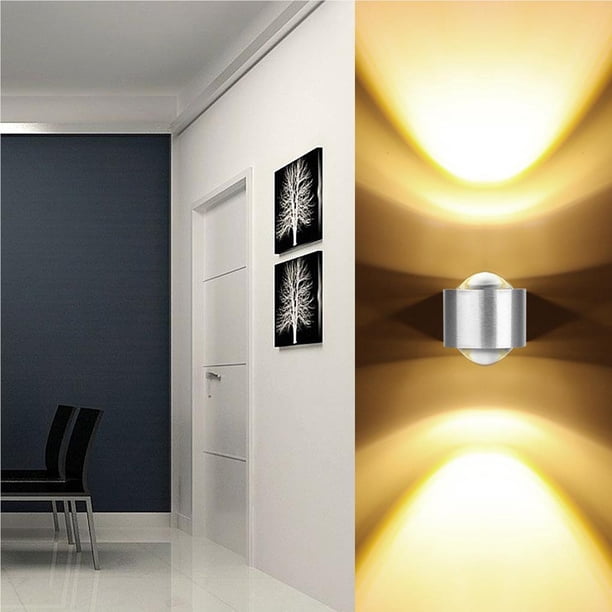 Moderna Lámpara De Pared Led De 6W Aplique De Pared Arriba Y Abajo Impermeable Ip65 Ac 85-265V Para Ktv Bar Sala De Estar Scienceny HA024420-04