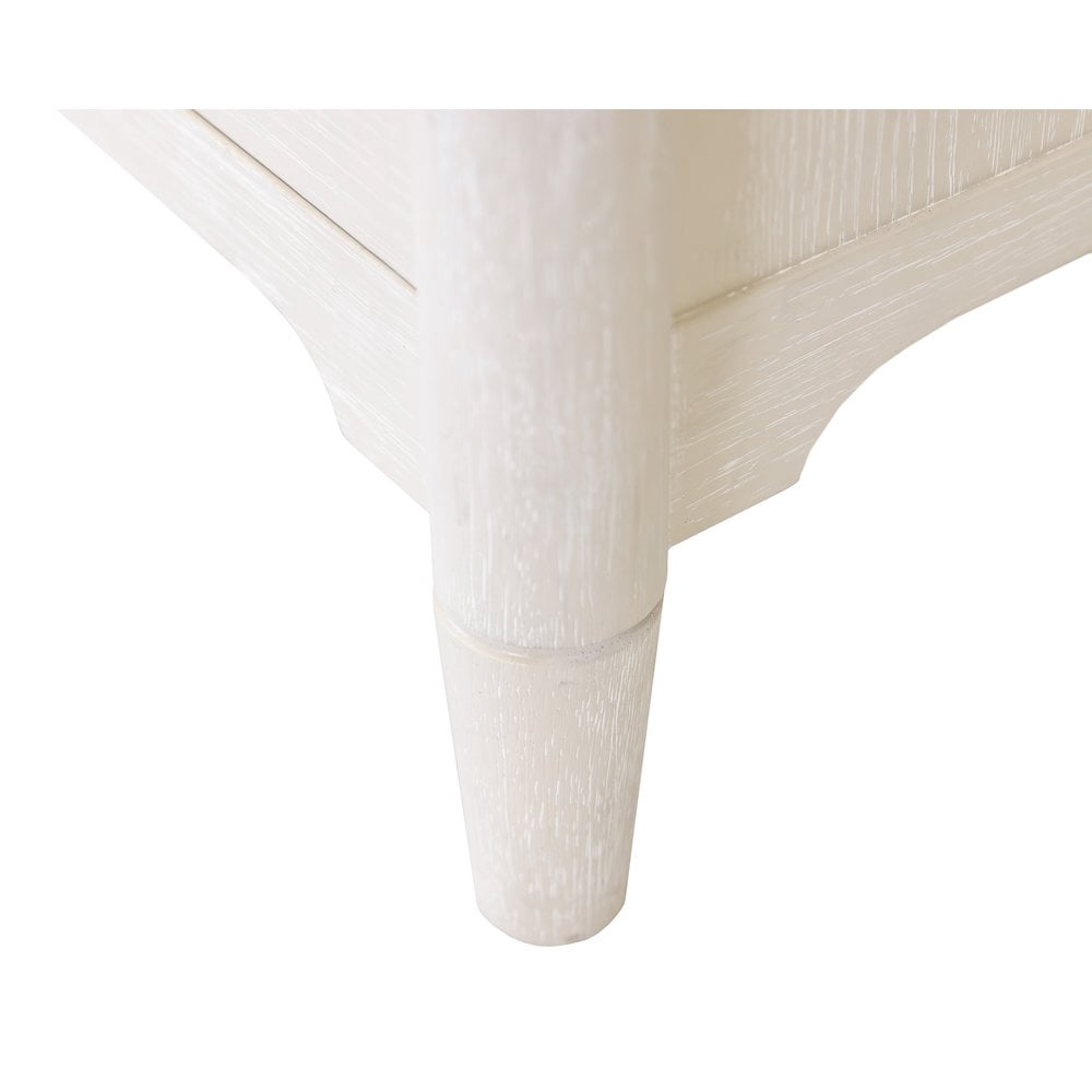 Executive Wood Double Pedestal L Desk Corner Table Office Storage White