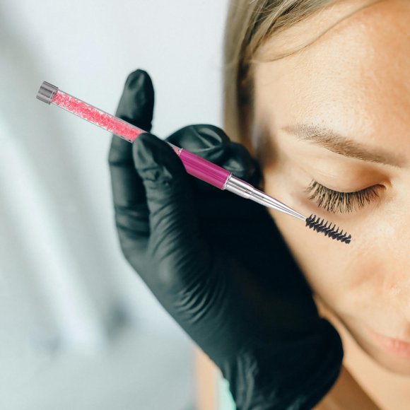 unbranded 2Ud Cepillos Para Pestañas Con Y Mango De Para Maquillaje Diario Y Eventos