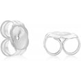 thumbnail image 2 of 14k White Gold Polished Love Knot Stud Earring 10mm, 2 of 4