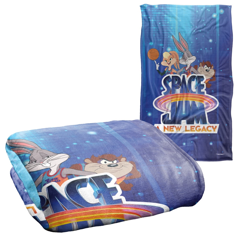 Space Jam A New Legacy Logo Crew Silky Touch Super Soft Throw Blanket