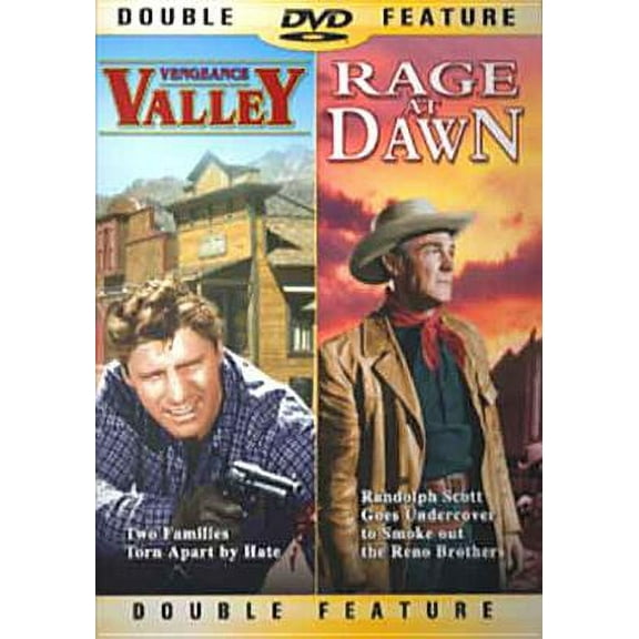 Vengeance Valley / Rage at Dawn (Double Feature)