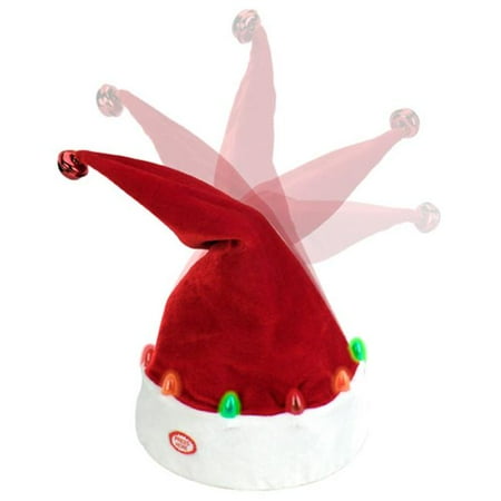 PBC International G5028 14 in. Dancing Santa Hat