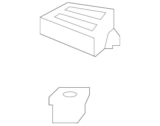 Genuine OE GM Molding Extension - 84434830