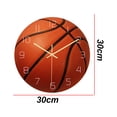 thumbnail image 2 of Ball wall clock-acrylic silent movement wall clock, 2 of 5