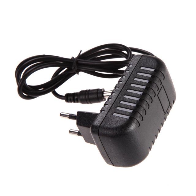 Adaptador convertidor AC 100-240V DC 5.5 x 2.5MM 6V 1A 1000mA Cargador Enchufe de la UE