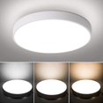 thumbnail image 1 of Luz de techo LED regulable, lámpara de techo blanca cálida neutra, 1 of 5