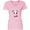 AD-Pink, variant on Inktastic Goth Bunny Kawaii Women's V-Neck T-Shirt