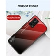 thumbnail image 2 of OnePlus Nord N200 5G Case (6.49 Inch 2021 Release), Silicone Tempered Glass Hard Back Cover, Lightweight Slim Fit Fashion Colorful Case, Drop Protection Shockproof Protective Rugged Cover (Red), 2 of 6