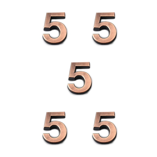 Yuarrent Números de casa para marcas numéricas exteriores para en puertas de apartamentos de hoteles domésticos Type8 NO8