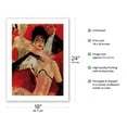thumbnail image 2 of At La Scala or The Lodge of Hagel (A la Scala ou La loge d'Hagel) - From an Original Color Painting by Jean-Gabriel Domergue c.1940 - Bamboo Fine Art 290gsm Paper Print (Unframed) 18x24in, 2 of 4