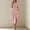 🔥 Pink, variant on Sentmoon Spring Dresses for Women 2026 2026 with Pockets Solid Color Dress for Women Crew Neck Short Sleeve Beach Oversized Birthday Dresses for Women Beach for Cruise and Resort XL