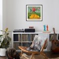 thumbnail image 4 of Art.com Rose Orange Label - Redlands, CA Art Print by Lantern Press, Black Frame Wall Art, 29" x 29", 4 of 5