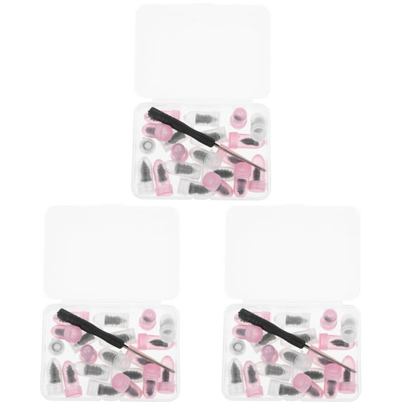 3 Sets Tire Plug Replacement Tire Screw Nail Tire Repairing Screw Nail Accessory