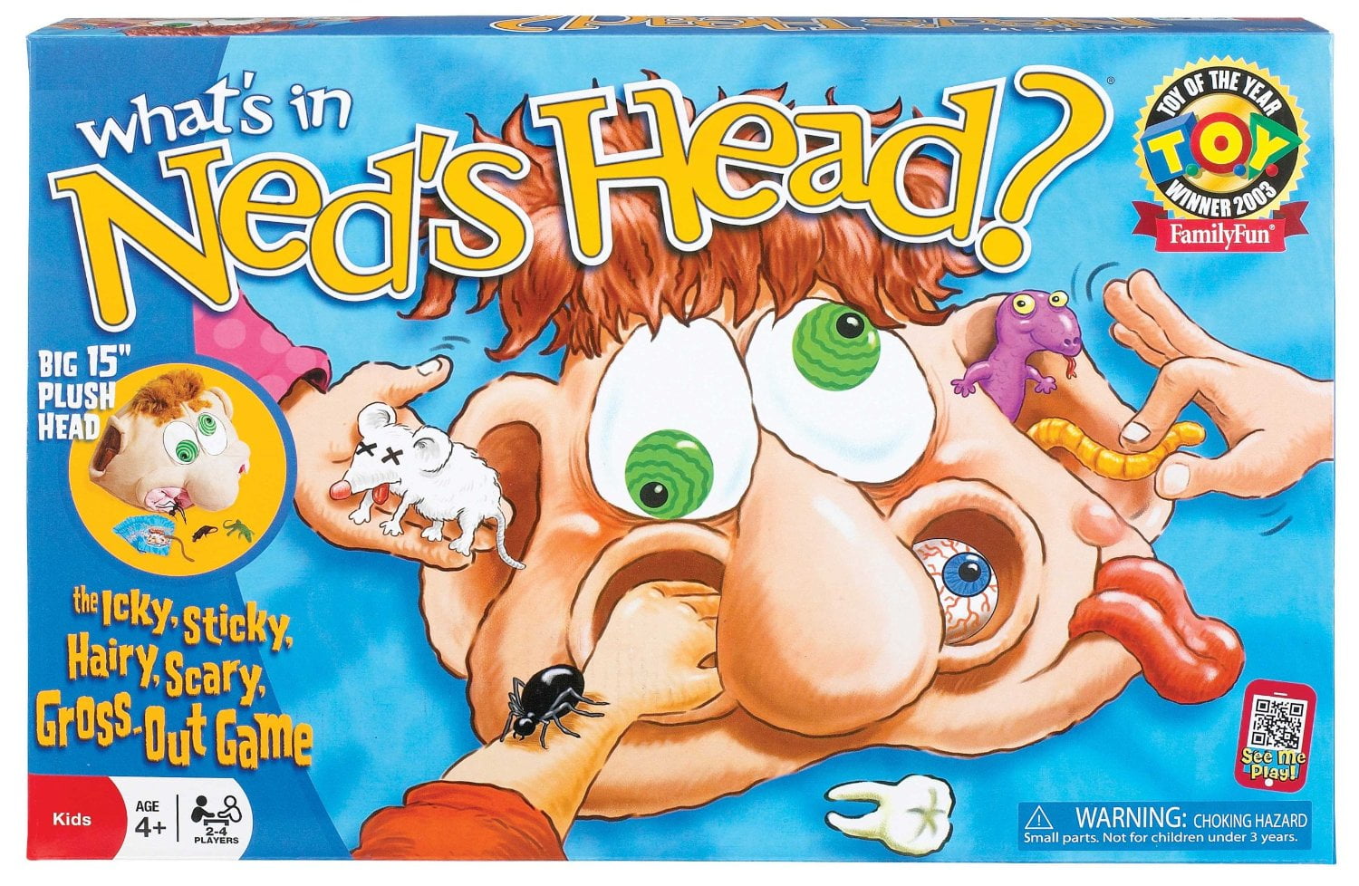 Brybelly What's in Ned's Head Game - Walmart.com