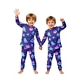 thumbnail image 3 of Mfakffe Halloween Family Matching Loungewear Set Long Sleeve Tops and Pants Sleepwear Ghost and Pumpkin Print Soft Pajamas for Holiday Party, 3 of 6
