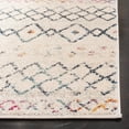 thumbnail image 4 of SAFAVIEH Madison Hannah Geometric Area Rug, Ivory/Navy, 5'1" x 7'6", 4 of 10